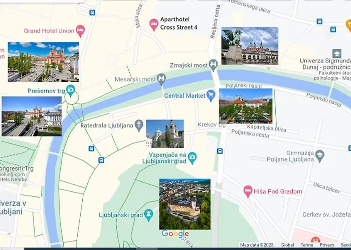 Cross Street 4 بيت ضيافة ليوبليانا